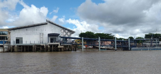 No Marajó, obras do Terminal Hidroviário de Afuá estão em fase de conclusão                          