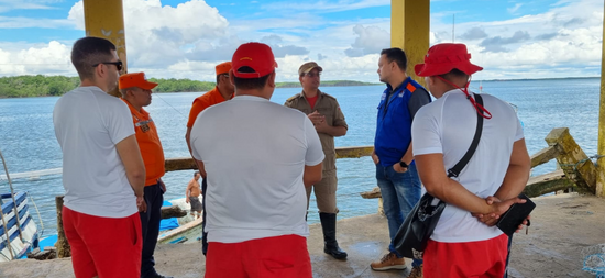 Equipe da CPH participa de visita técnica para avaliar condições do trapiche e Mercado de Peixes do município de Salinópolis.