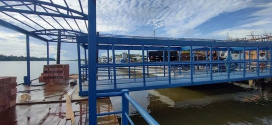 CPH garante tecnologia e segurança em construção de novos terminais hidroviários no Pará