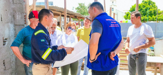 CPH faz visita técnica à obra de reconstrução do Terminal Hidroviário de Bagre, no Marajó