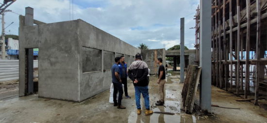 Obras de reconstrução do Terminal Hidroviário de Breves avançam, no Marajó