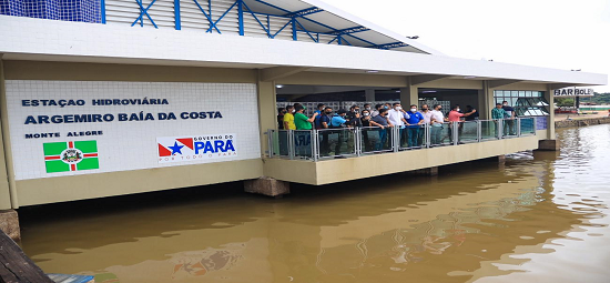 Governo entrega obra de reconstrução do Terminal de Monte Alegre